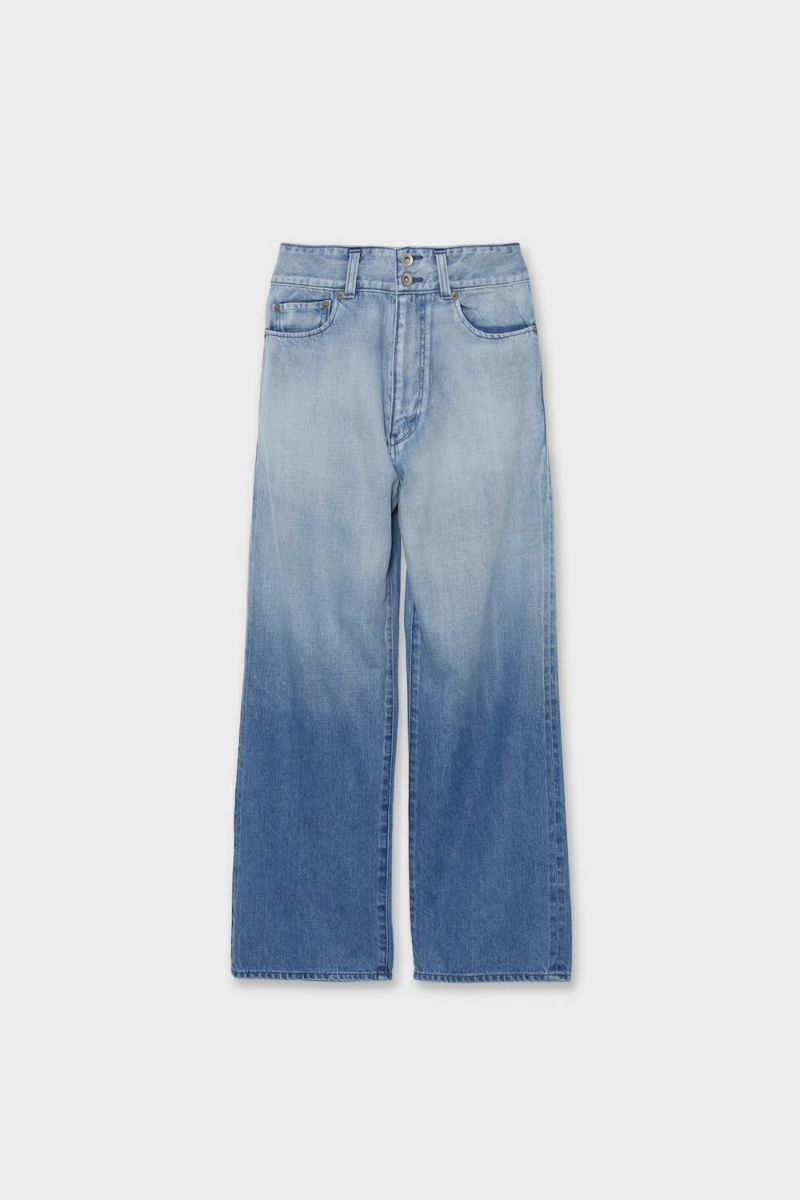 ハイウエストワイドデニム[INDIGO] | CINOH
