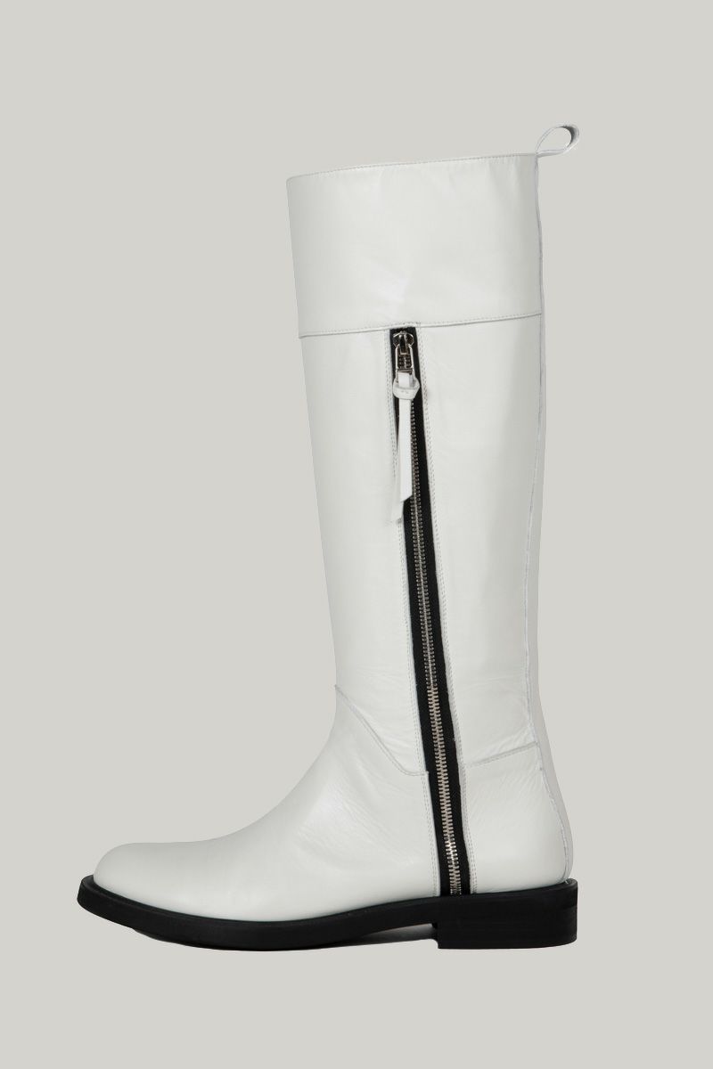 white long boots