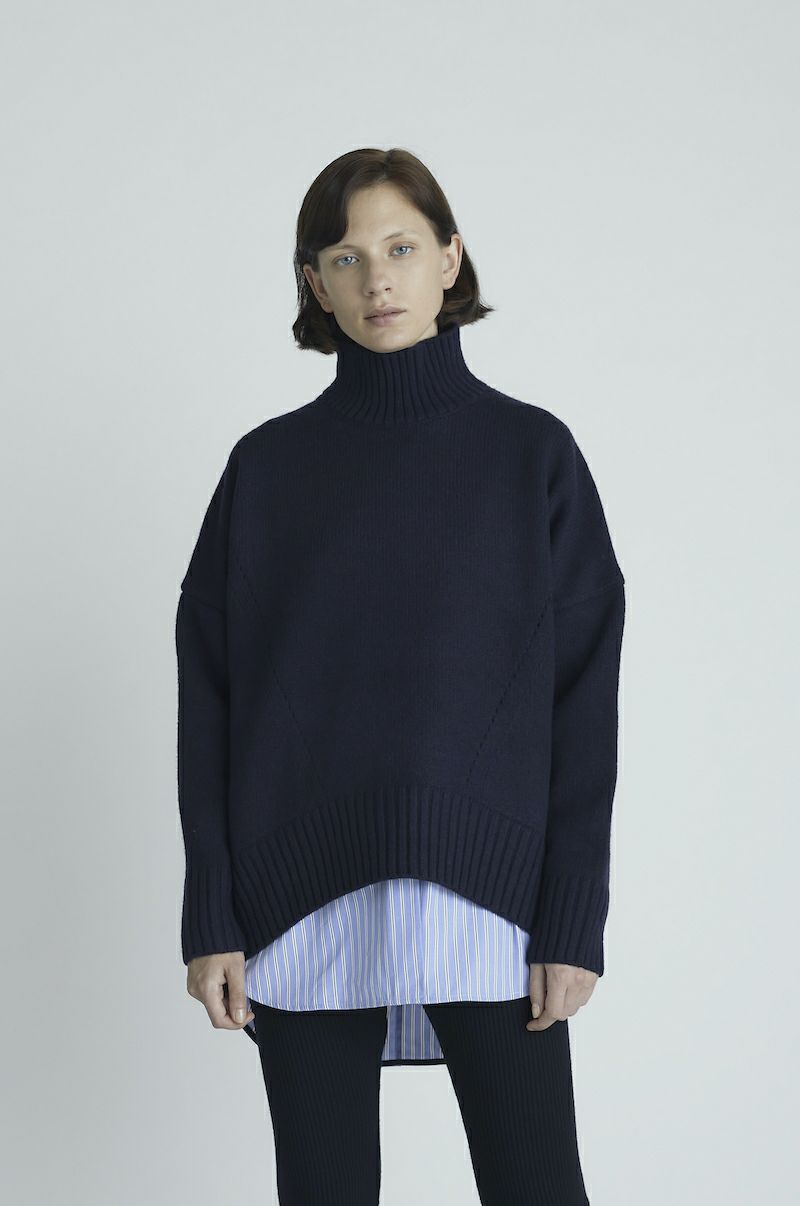 レッド系 CINOH｜19AW OVERSIZE HI NECK KNIT | www.kdcow.com