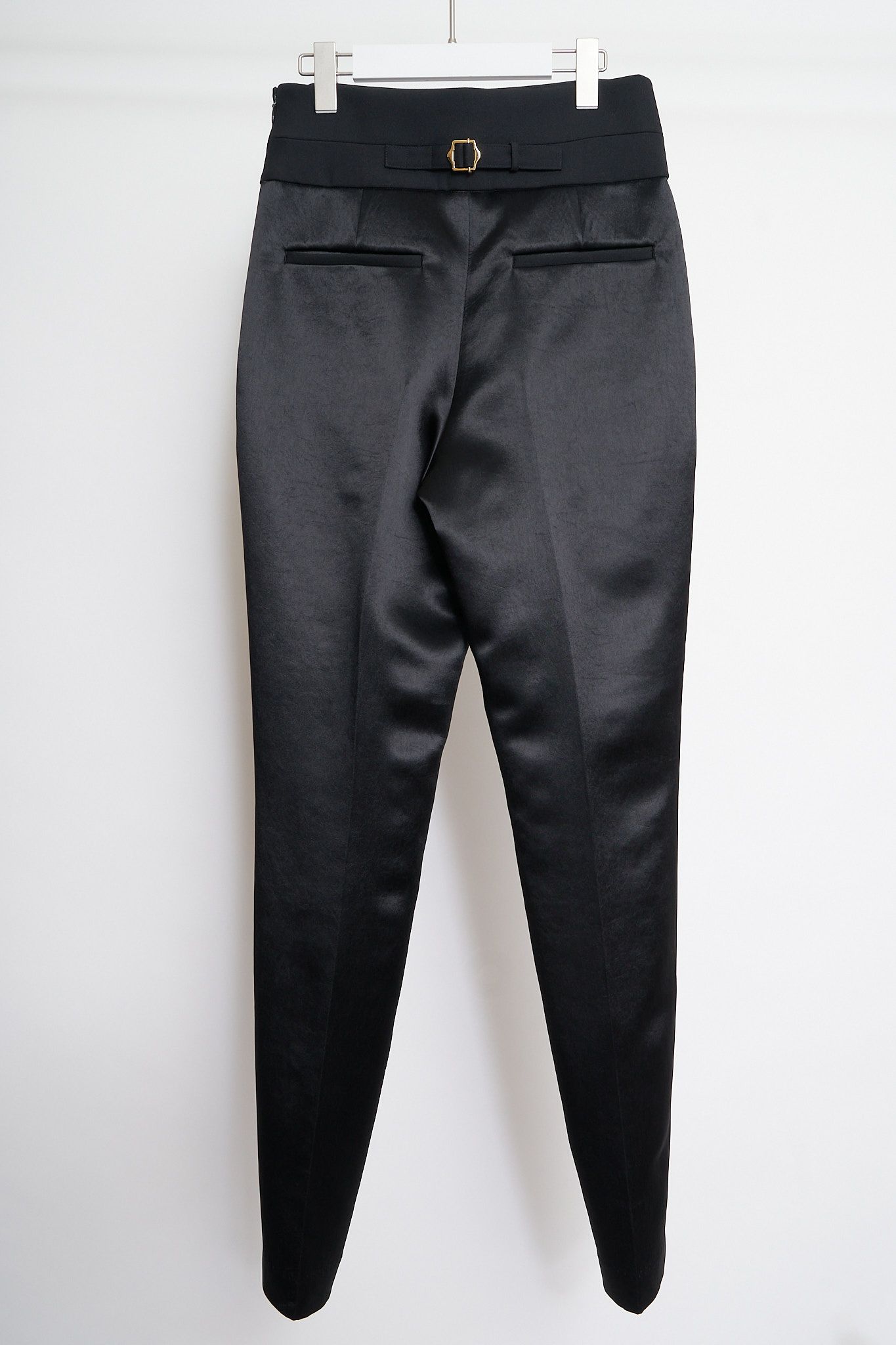 Bonded Satin Pant – Des Kohan