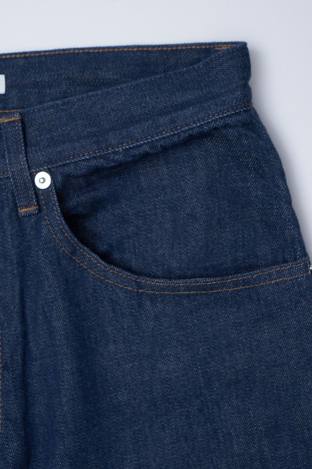 オーガニックデニムワイドテーパードパンツ［INDIGO］ | CINOH
