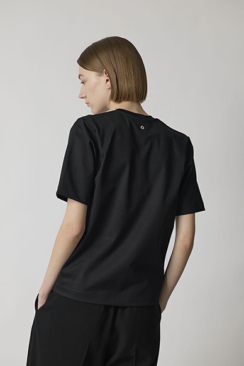 COTTON JERSEY COMPACT T-SHIRT | CINOH