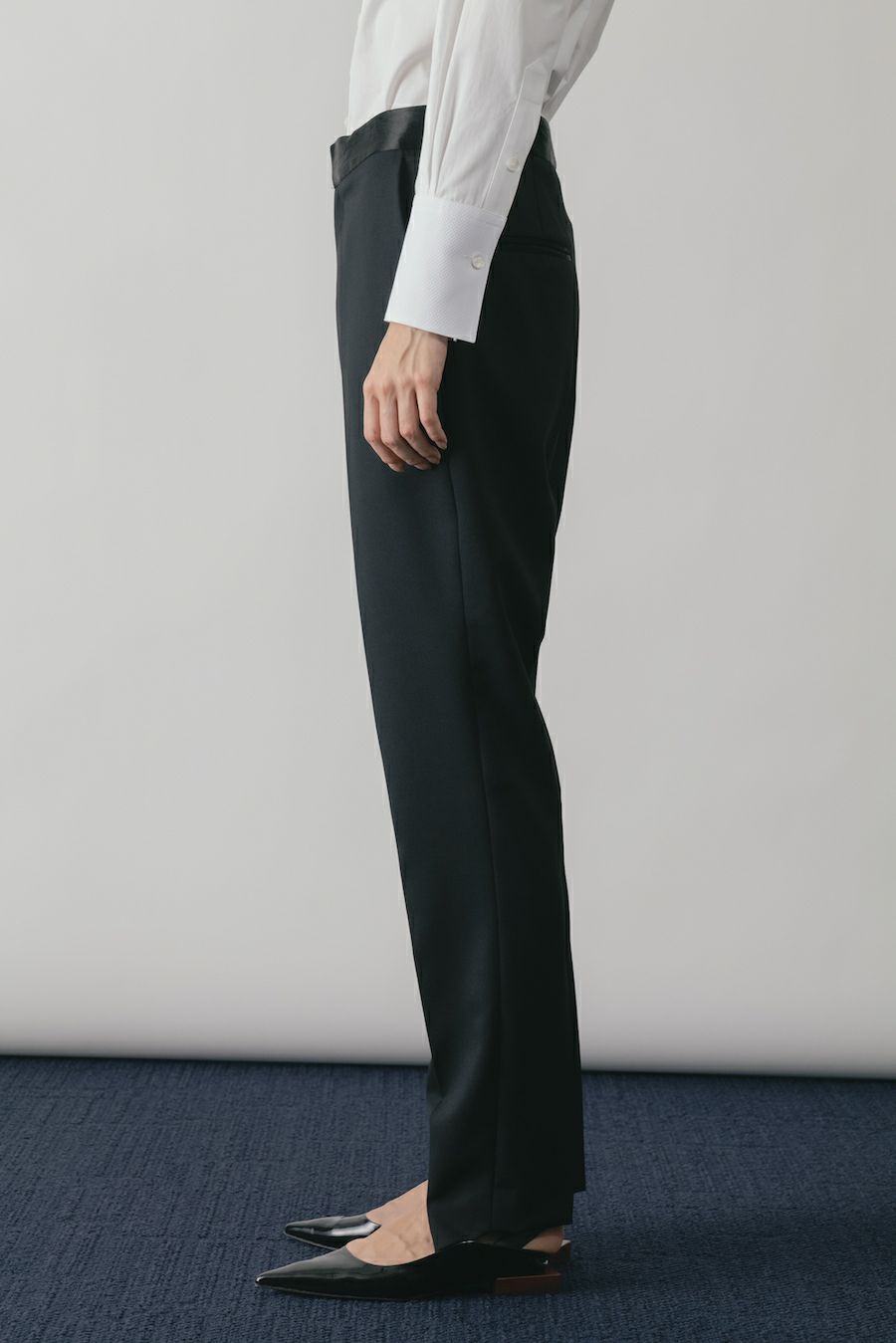 CINOH（チノ）の「【CINOH/チノ 】 CROP BLACK パンツ（その他