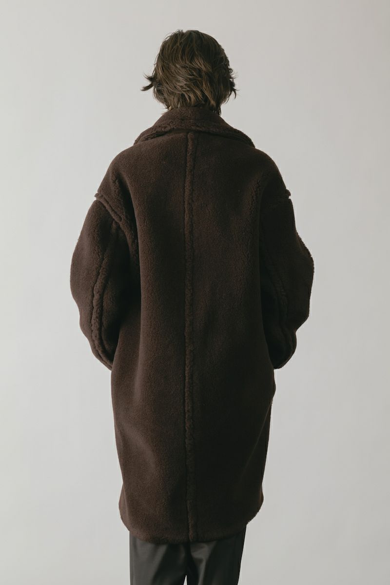 ボアコート[BROWN] | CINOH