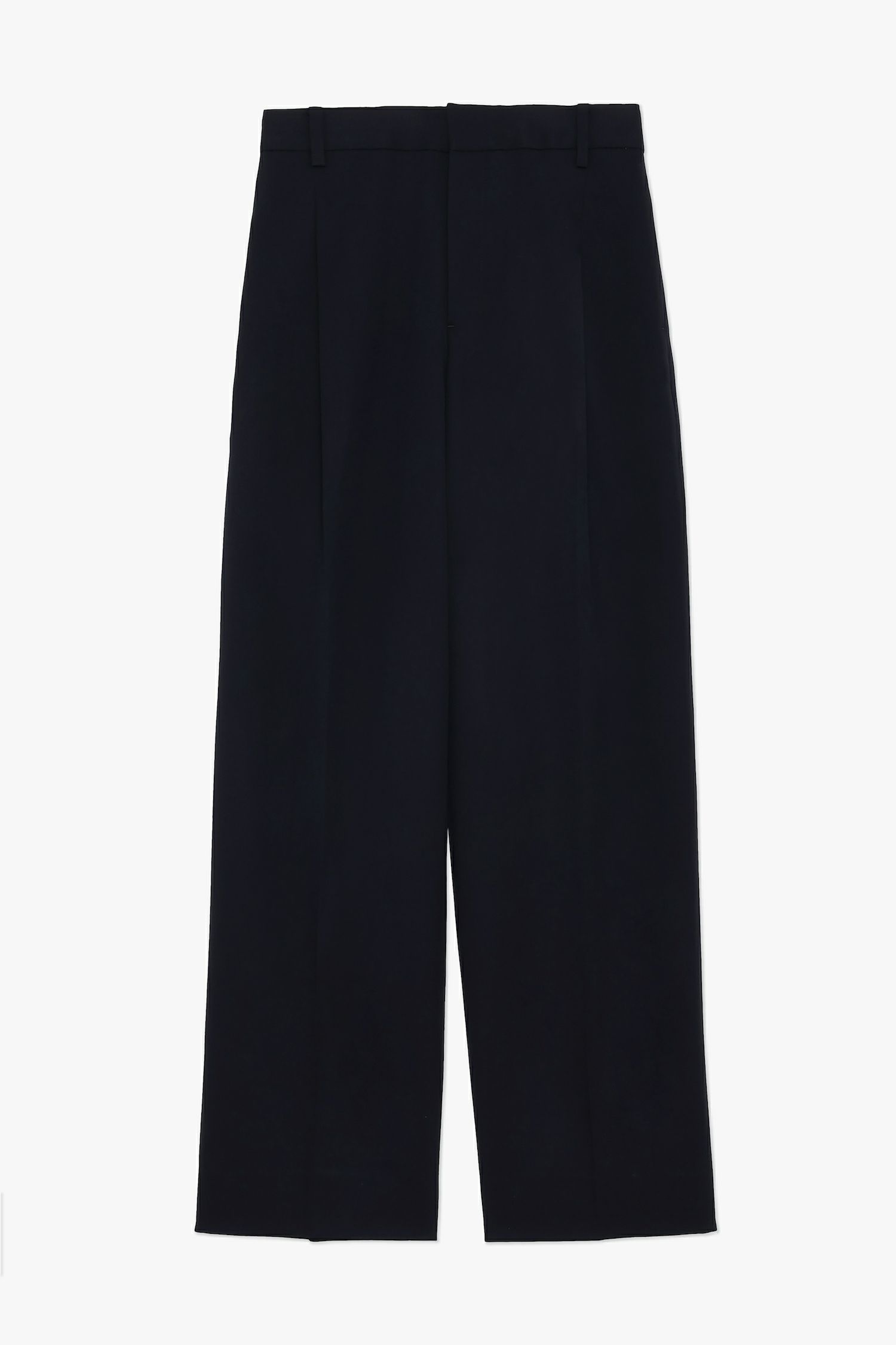 TUCK WIDE PANTS[ネイビー] | CINOH