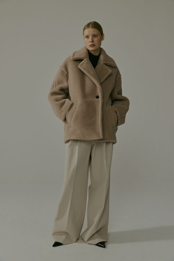 ボアミドルコート[BEIGE] | CINOH