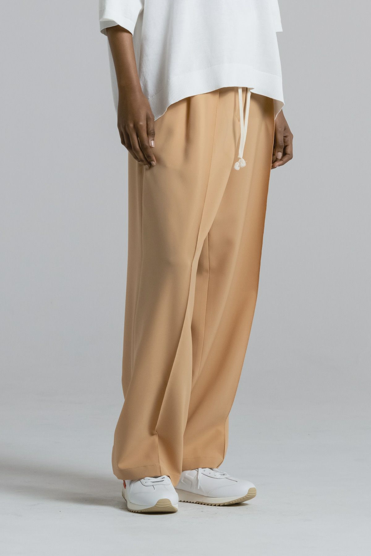 ピンタックパンツ[BEIGE] | CINOH