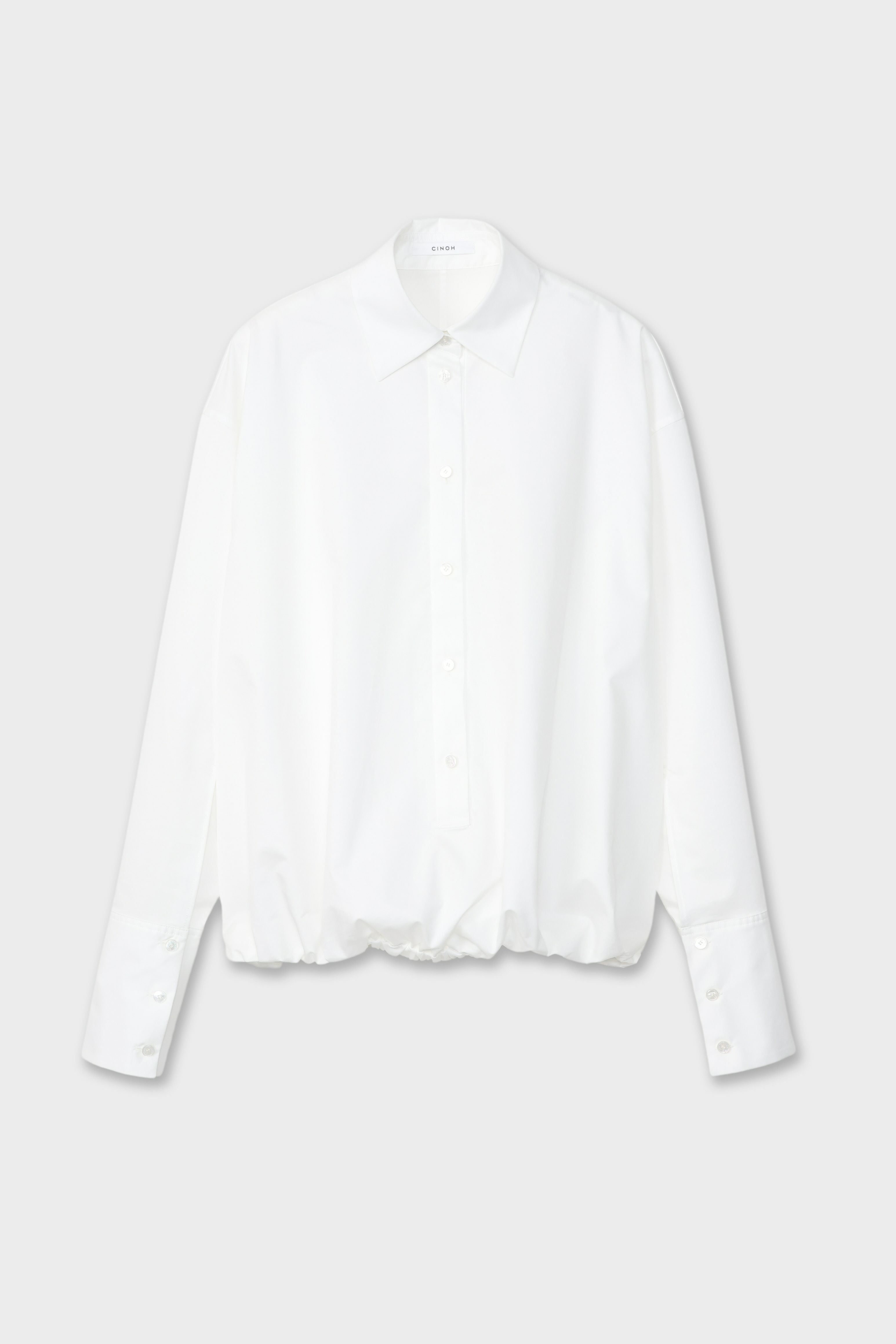 新品　定価38500円　CINOH ホワイトシャツ ブラウンジングシャツ[WHITE] | CINOH