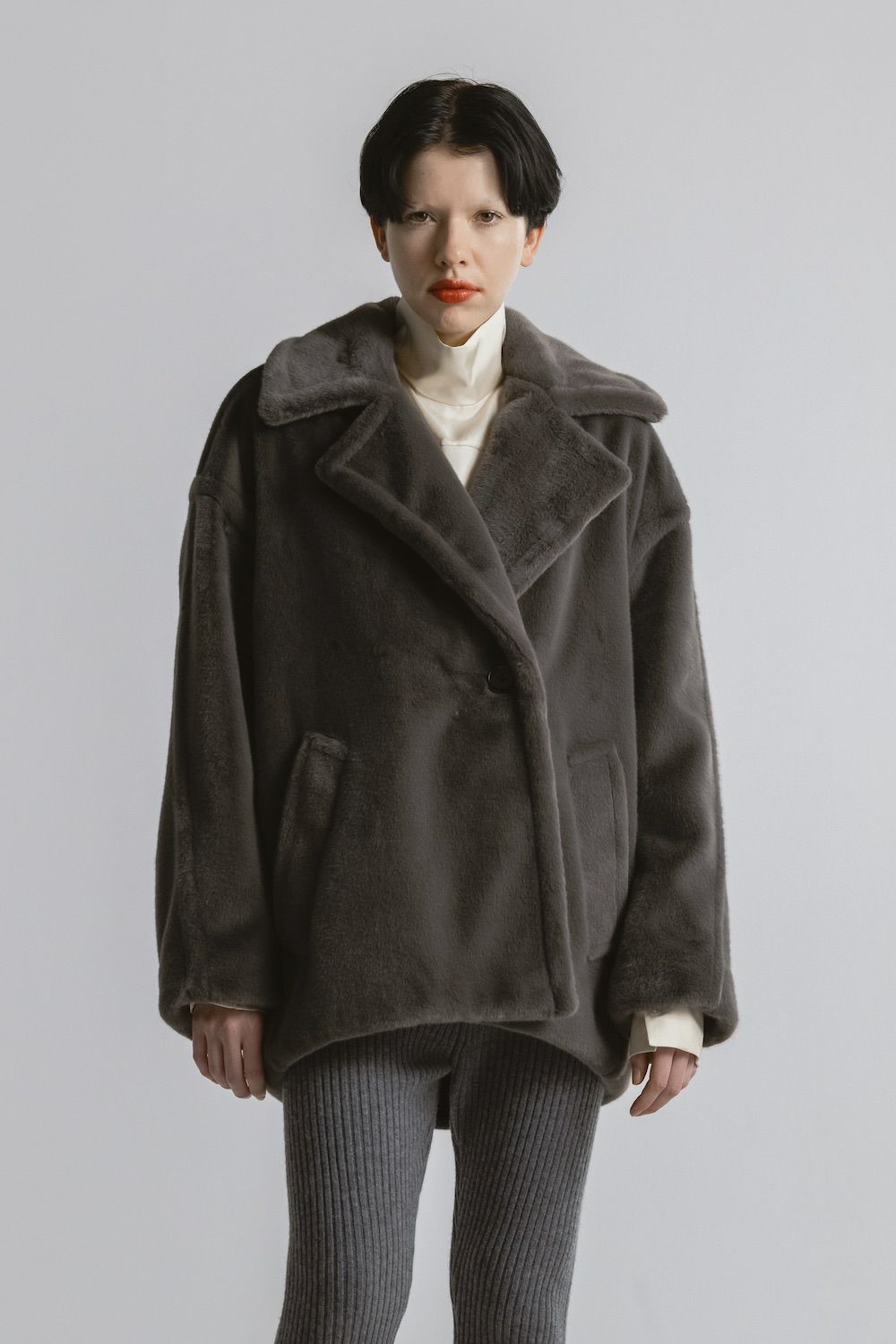 【最終価格】　COEL 新作 新品　ボアダッフル ミディコート　36 セール】【2025AW/先行予約】ダッフルコート（ダッフルコート