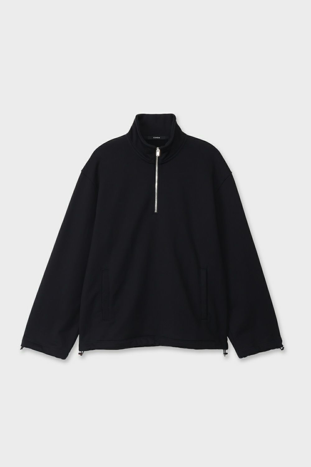 【CINOH】 レザーシャツ CINOH(チノ)｜BLACK FORMAL レースアシンメトリックブザムシャツ